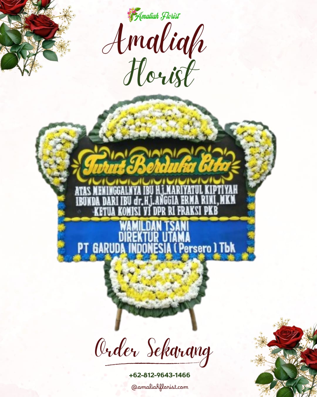 Papan Bunga Duka Kamal